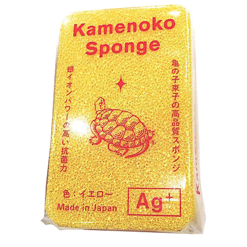 일본 카메노코 수세미 거북이 스펀지