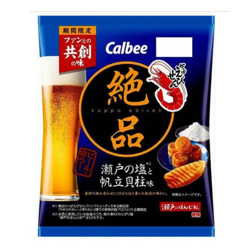 가루비 일품 새우깡 세토의 소금과 호타테 관자맛 60g-일본직구 바리바리몰