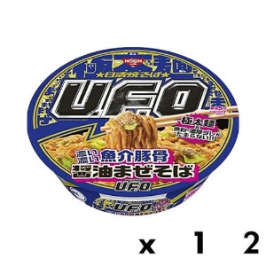 닛신식품 야끼소바 UFO 진한 해산물 돈코츠 간장 마제소바 111g 12개셋트 -배송비포함-일본직구 바리바리몰
