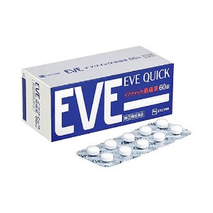 EVE 진통제 - 이브 퀵(EVE QUICK) 60정-일본직구 바리바리몰