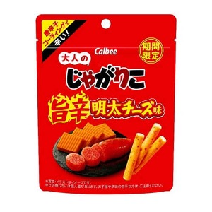 어른들의 쟈가리코 매운 명란 치즈 맛 38g-일본직구 바리바리몰