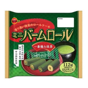 브루본 미니바무롤 녹차맛-한정상품-일본직구 바리바리몰